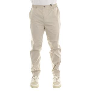 PANTALONE CON ELASTICO SSEINSE BEIGE